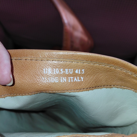 Tan Leather You Brand Wedge Boots - Picture 6 of 7